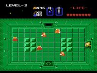 une photo d'Ã©cran de The Legend of Zelda sur Nintendo Nes